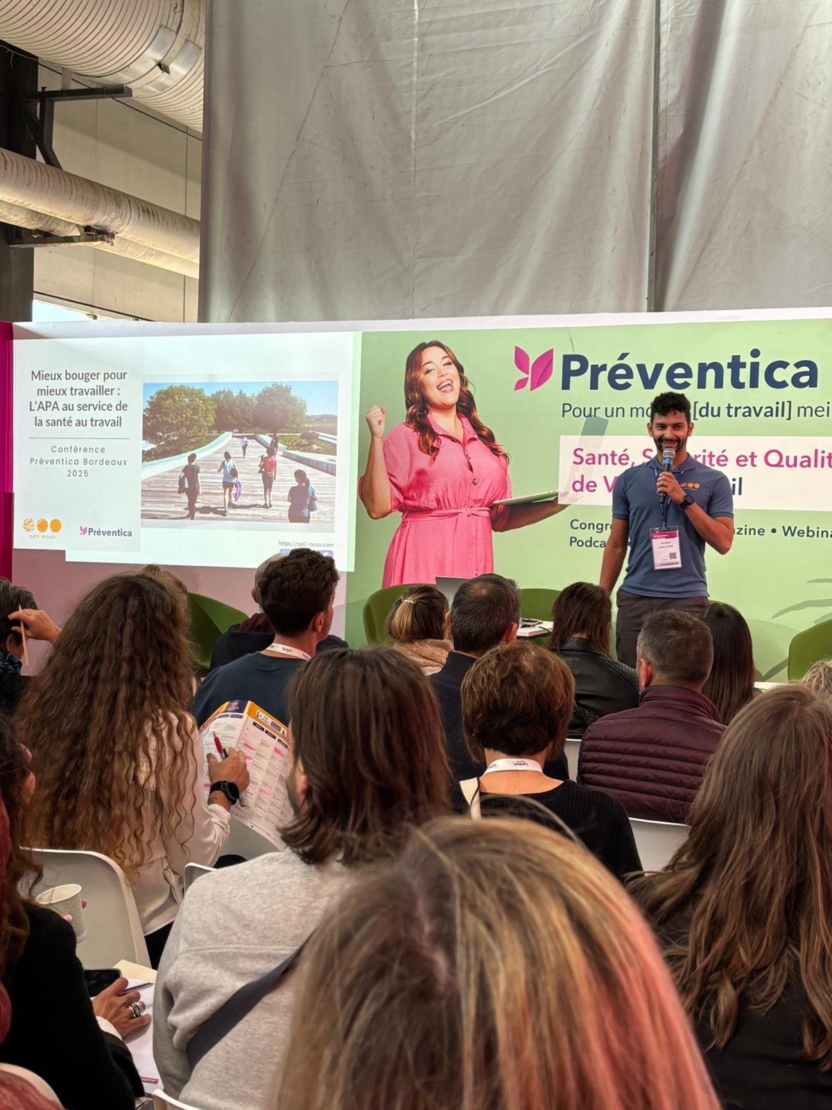 Préventica - Intervention QVT TMS